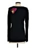 Quacker Factory Hearts Black Pullover Sweater Size S - photo 2