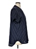 Timeson 100% Polyester Blue Short Sleeve Henley Size XL - photo 4