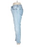 Old Navy 100% Cotton Hearts Blue Jeans Size 12 - photo 5