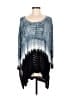 Hard Tail Tie-dye Blue Pullover Sweater Size M - photo 1