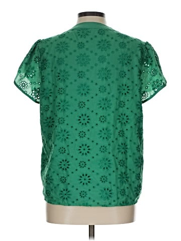 Kate Kasin Short Sleeve Blouse (view 2)