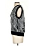 A. Byer 100% Acrylic Houndstooth Black Sweater Vest Size S - photo 5