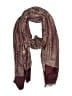 Unbranded Paisley Burgundy Scarf One size - photo 1