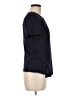 BCBGMAXAZRIA Black Short Sleeve Top Size M - photo 4