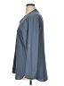 Timeson 100% Polyester Blue Long Sleeve Blouse Size XL - photo 5