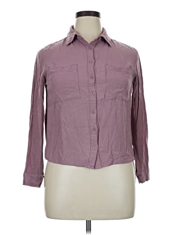 Fashion Nova Long Sleeve Button-Down Shirt (view 1)