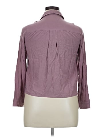 Fashion Nova Long Sleeve Button-Down Shirt (view 2)