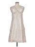 Alexia Admor Metallic Tan Casual Dress Size M - photo 2