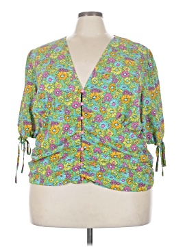 Asos Design 3/4 Sleeve Blouse