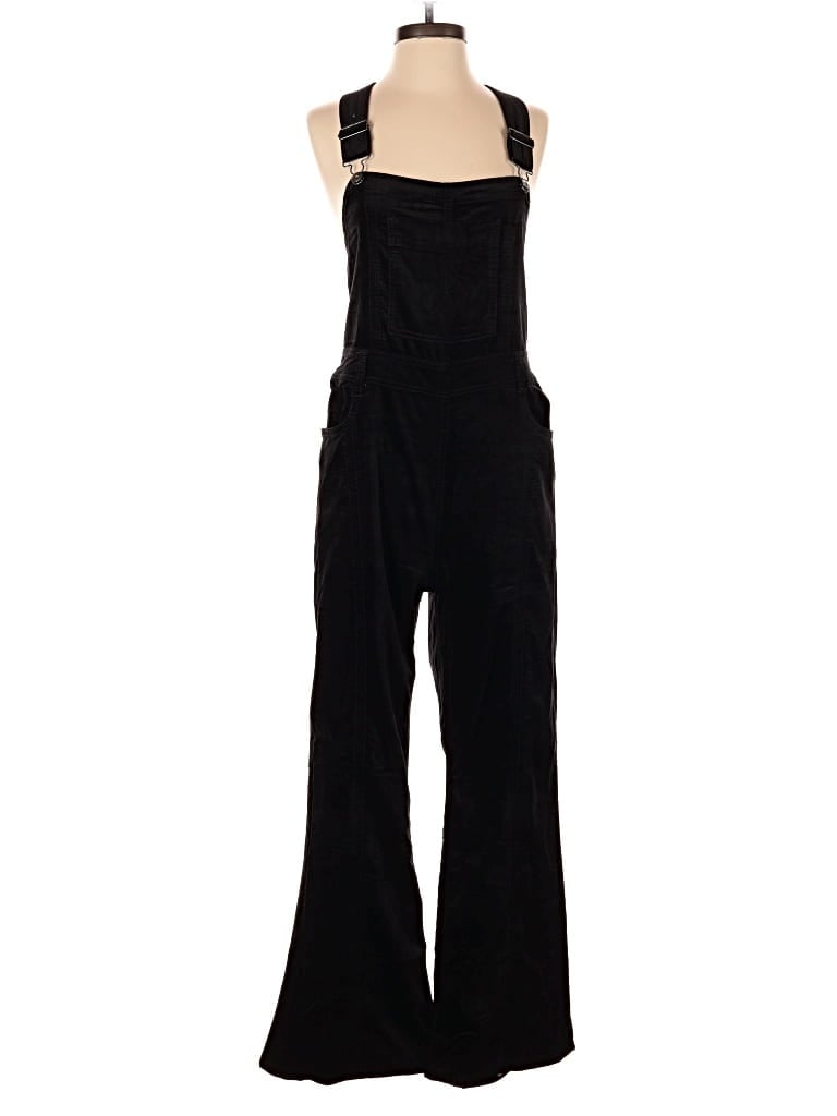 Pre-owned Pilcro And The Letterpress Overalls In Black