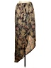 Tyche 100% Polyester Paisley Gold Casual Skirt Size L - photo 1