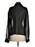 Shein 100% Polyester Black Long Sleeve Blouse Size 2 - photo 2