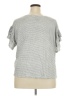 Ambrielle Silver Short Sleeve T-Shirt Size 3X - photo 2