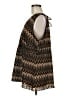 Assorted Brands 100% Polyester Chevron-herringbone Brown Sleeveless Blouse One size - photo 5