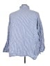 Cider Stripes Blue Long Sleeve Button-Down Shirt Size 4X - photo 2