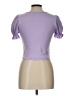 Cider Purple Short Sleeve Top Size L - photo 2