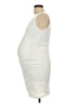 Pink Blush Solid Ivory White Casual Dress Size L - photo 5