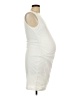 Pink Blush Solid Ivory White Casual Dress Size L - photo 4