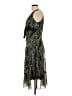 Connected Apparel Paisley Teal Cocktail Dress Size 12 - photo 5