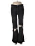 Free People Hearts Black Jeans Size 28 waist - photo 1