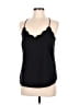 J.Crew Factory Store 100% Polyester Black Tank Top Size 6 - photo 1