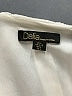dalia 100% Polyester Ivory Sleeveless Blouse Size L - photo 7