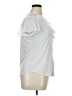 Perseption Concept Silver Short Sleeve Blouse Size XL - photo 4