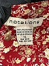 Notations 100% Polyester Paisley Burgundy Short Sleeve T-Shirt Size XL - photo 7