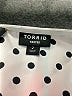 Torrid 100% Polyester Polka Dots White Short Sleeve Blouse Size 2X Plus (2) - photo 7