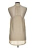 Cecico 100% Polyester Tan Sleeveless Blouse Size L - photo 2