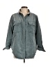 Unbranded Teal Denim Jacket Size L (estimated) - photo 1