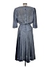 BGB Limited 100% Polyester Gray Casual Dress Size 8 - photo 2