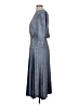 BGB Limited 100% Polyester Gray Casual Dress Size 8 - photo 5