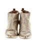 Old Navy Metallic Gold Ankle Boots Size 9 - photo 2