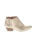Old Navy Metallic Gold Ankle Boots Size 9 - photo 1