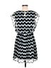 Love Reign 100% Polyester Chevron-herringbone Teal Casual Dress Size M - photo 2
