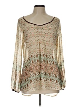 Blu Pepper Long Sleeve Blouse (view 1)