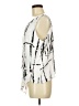 Blanc du Nil 100% Viscose White Silver Sleeveless Blouse One size - photo 5