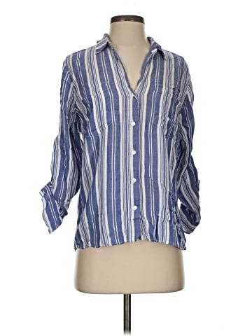 Heroes & Dreamers 3/4 Sleeve Button-Down Shirt (view 1)