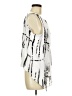Blanc du Nil 100% Viscose White Silver Sleeveless Blouse One size - photo 4