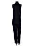 Haute Hippie 100% Silk Solid Black Jumpsuit Size XS - photo 2