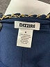 Dizzire 100% Polyester Solid Blue Jumpsuit Size M - photo 4