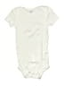 Gerber 100% Cotton Solid Ivory Short Sleeve Onesie Size 4T - photo 1