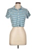 Out From Under Blue Short Sleeve Top Size L - photo 1
