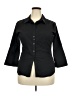 Made By Johnny Black 3/4 Sleeve Button-Down Shirt Size 3X - photo 1