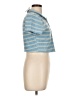 Out From Under Blue Short Sleeve Top Size L - photo 4