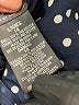 Mark Eisen Collection 100% Polyester Polka Dots Blue Casual Dress Size 14 - photo 8