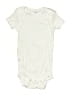Gerber 100% Cotton Solid Ivory Short Sleeve Onesie Size 4T - photo 1