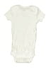 Gerber 100% Cotton Solid Ivory Short Sleeve Onesie Size 4T - photo 2