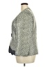 Unbranded 100% Polyester Paisley Blue Ivory Blazer Size 18 - photo 5